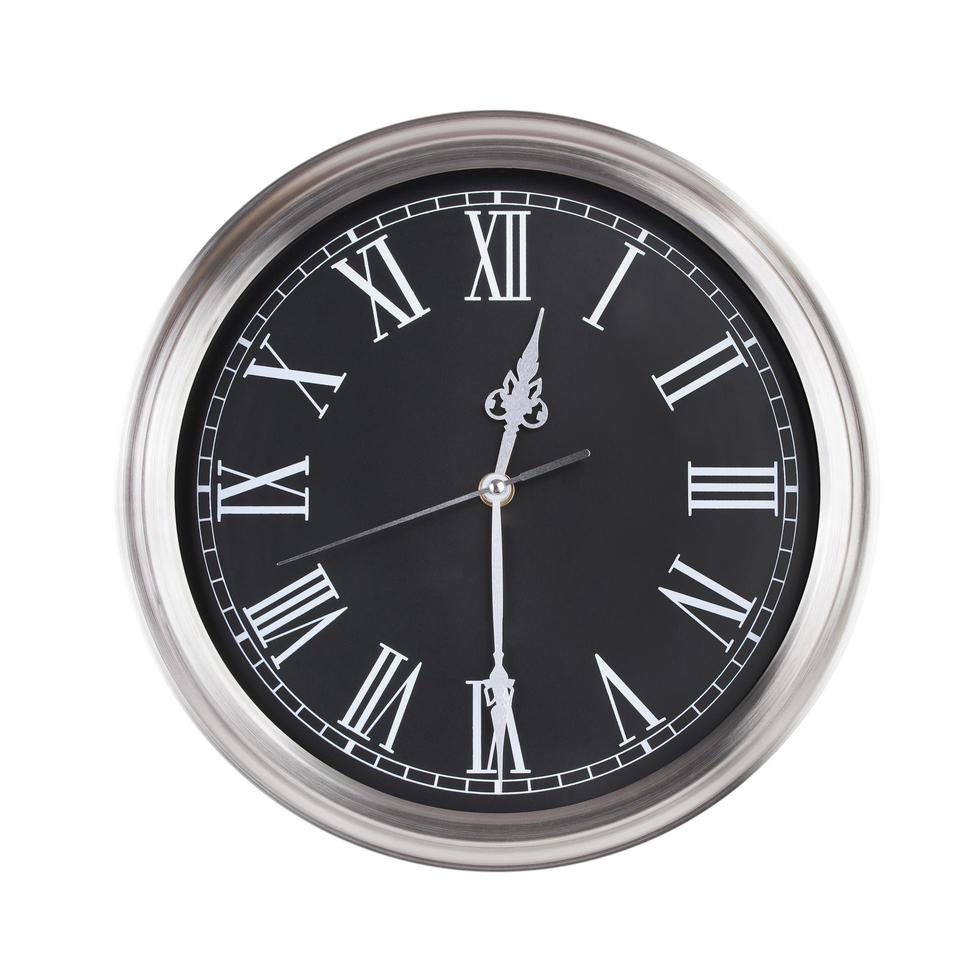 Half of the first on a dial photo
