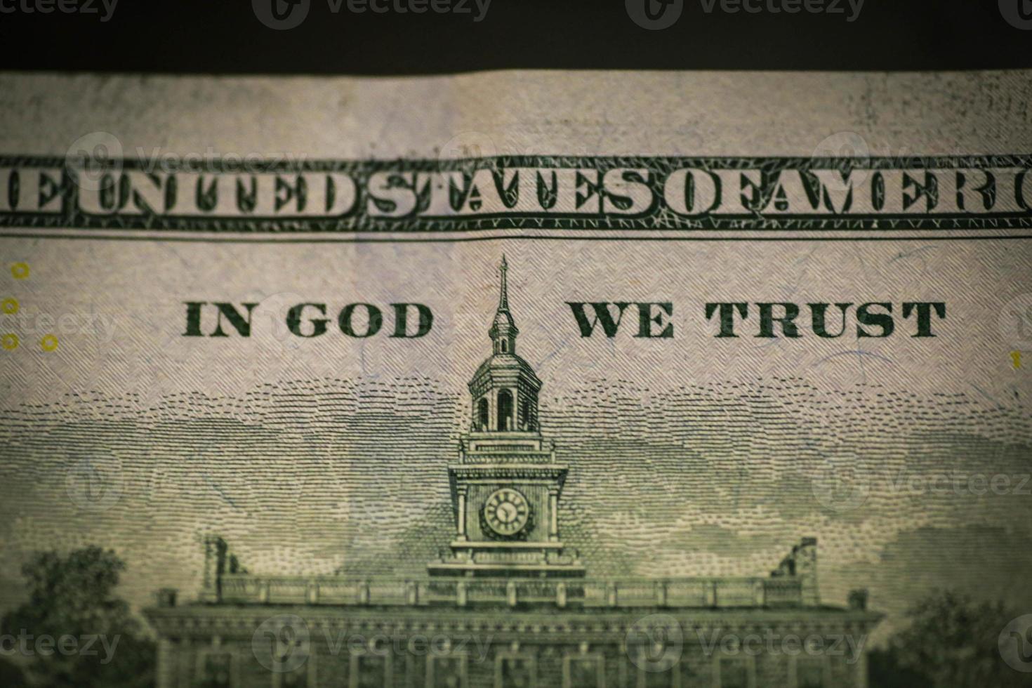 Benjamin Franklin on USA dollar - USD photo