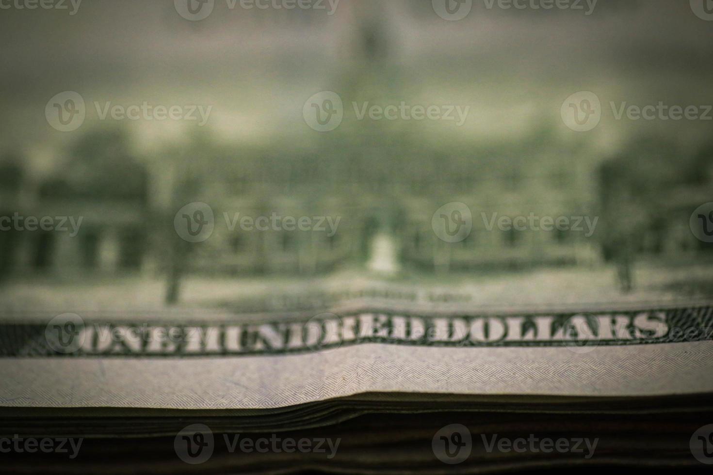 Benjamin Franklin on USA dollar - USD photo