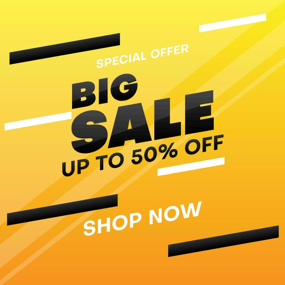 BIG SALE BANNER BACKGROUND vector