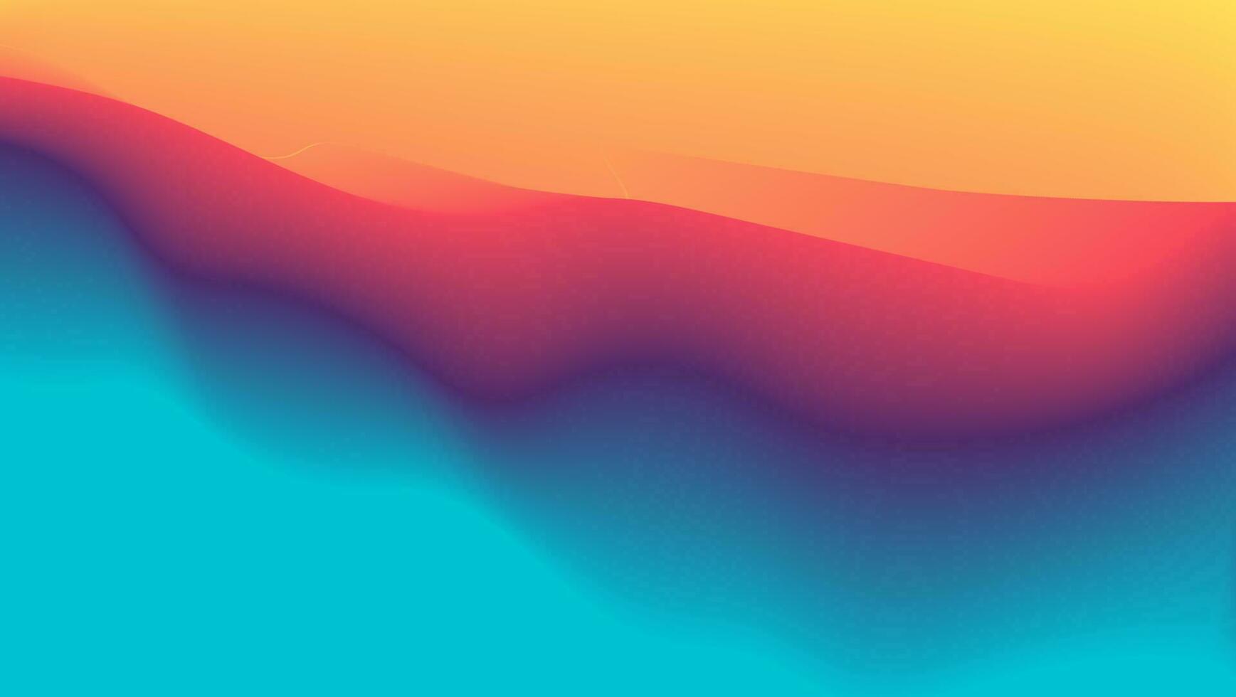 ABSTRACT 3D WAVY BACKGROUND vector