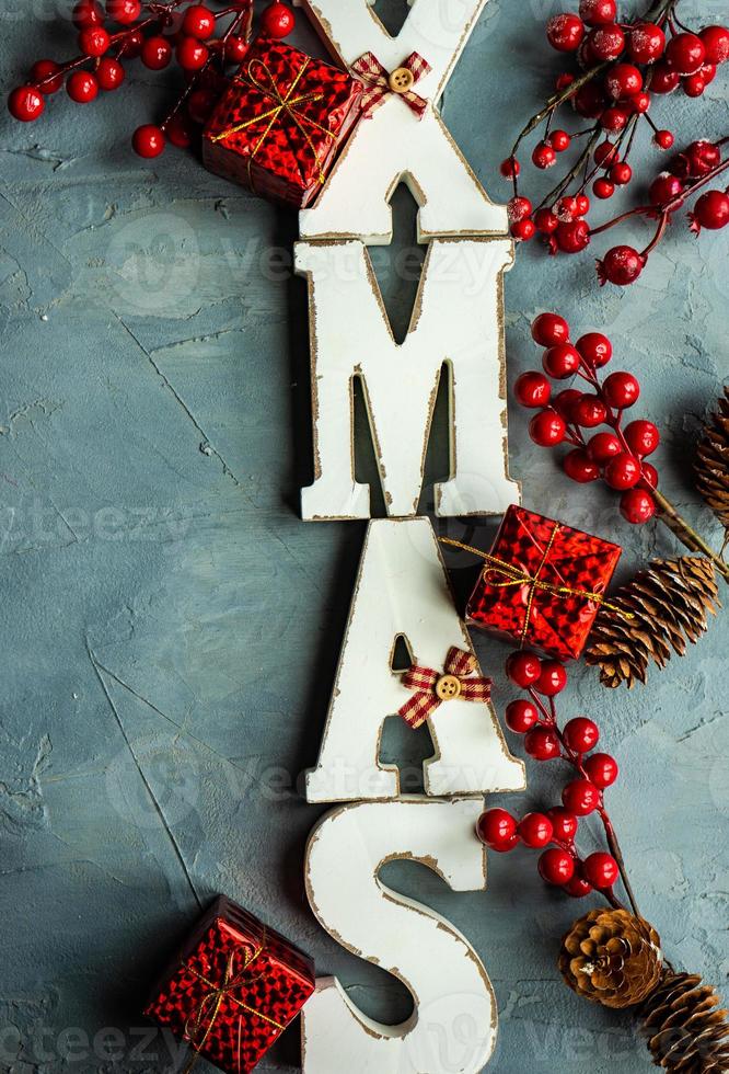 Christmas card concept photo