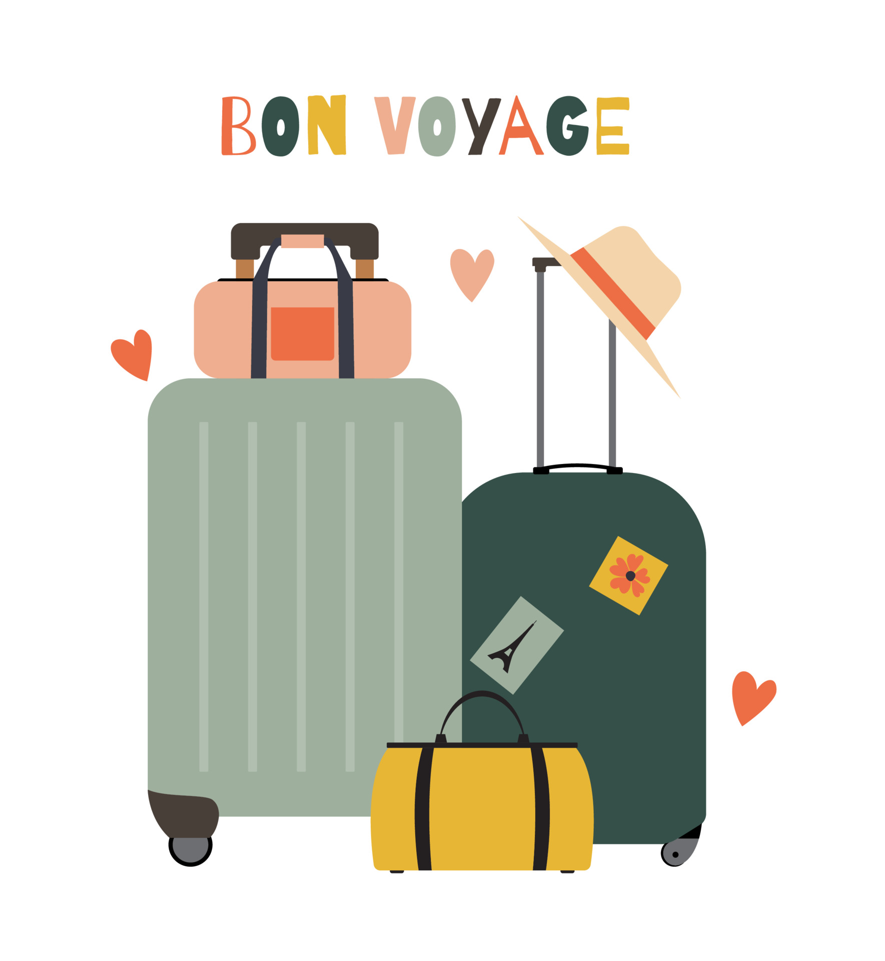 bon voyage clipart