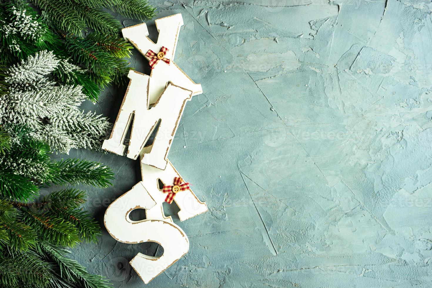 Christmas card concept photo