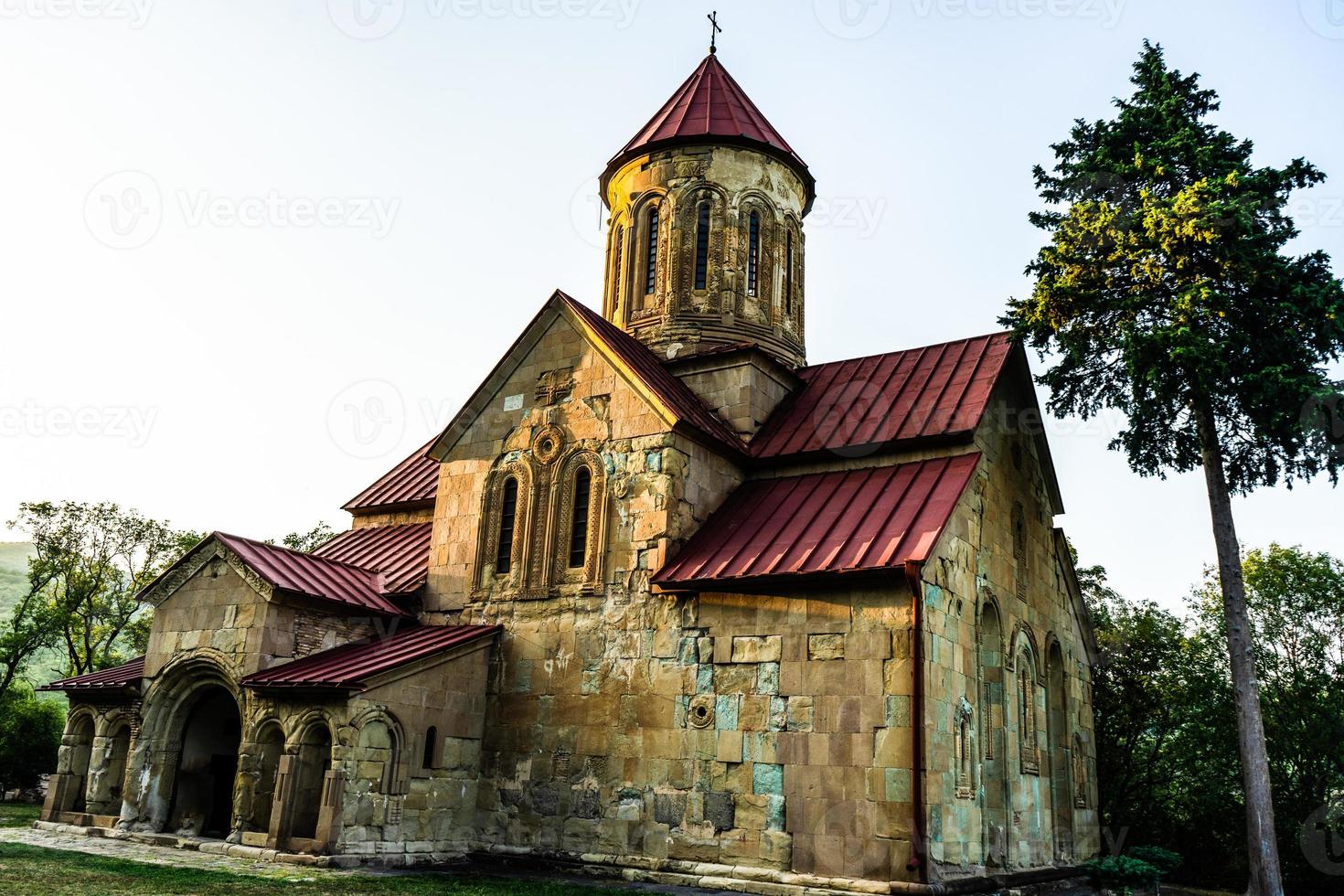 Betania monastery complex in Caucasus mountain photo