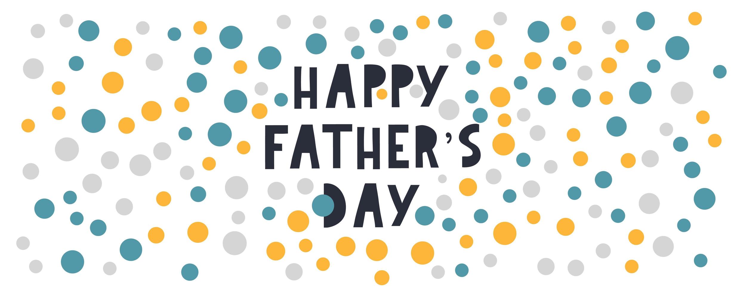 Happy father's day. Lettering. Banner Sale Brush text pattern vector