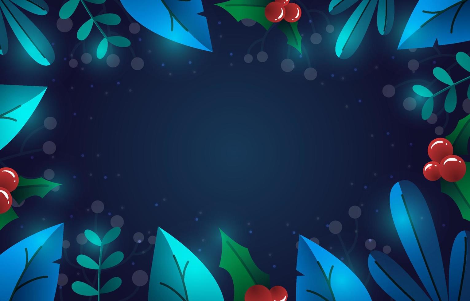 fondo de flor de invierno brillante vector