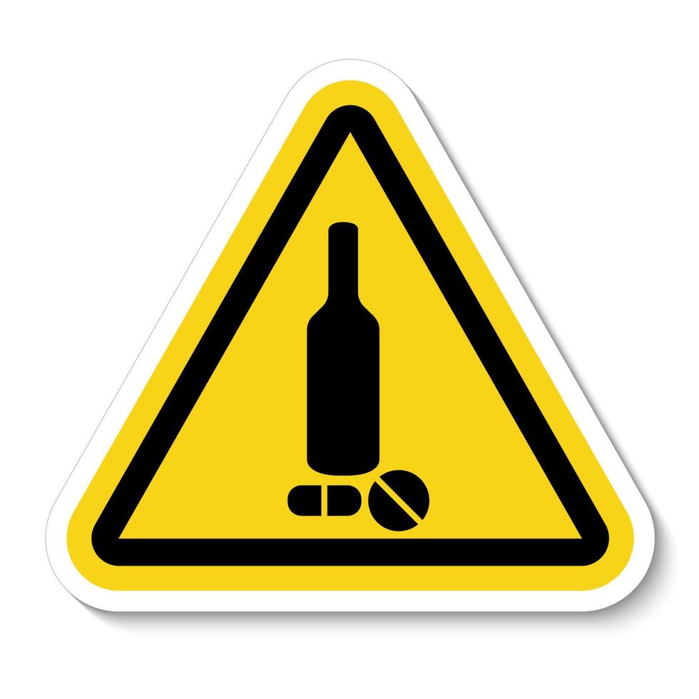 Prohibited Drug Symbol Sign vector