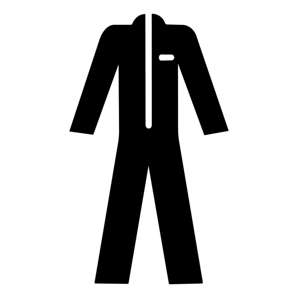 Symbol Wear ProtectIve Clothing Isolate On White Background,Vector Illustration EPS.10 vector