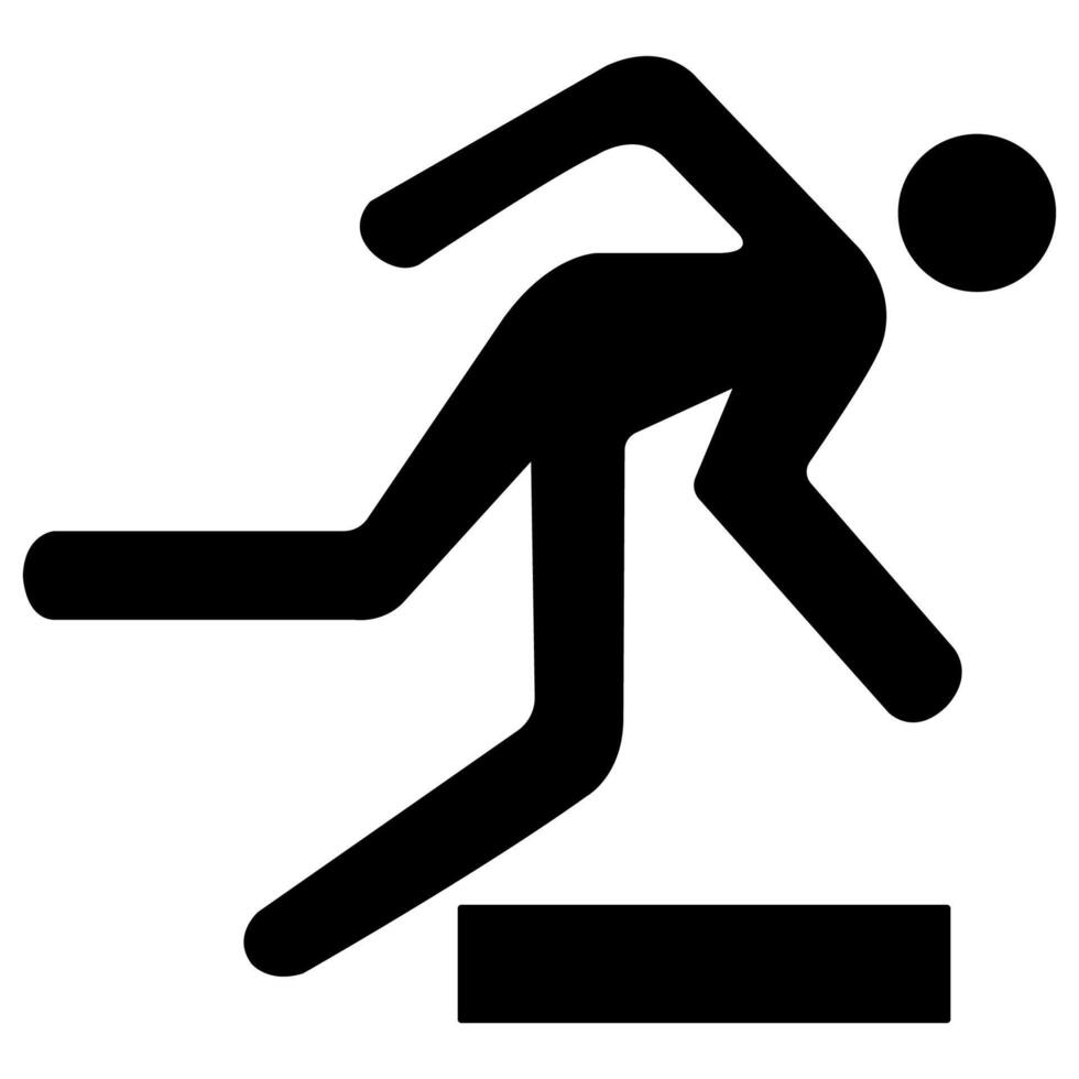 Beware Obstacles Symbol Sign Isolate On White Background,Vector Illustration vector