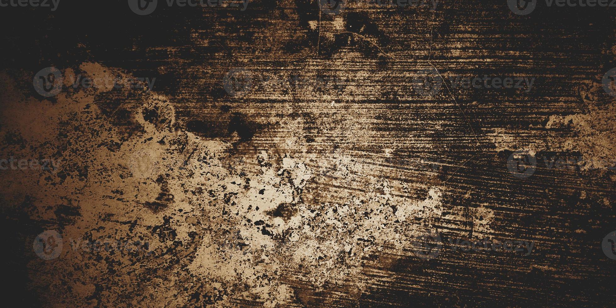 Old concrete wall background, Gold brown concrete has a fibrous for background. photo