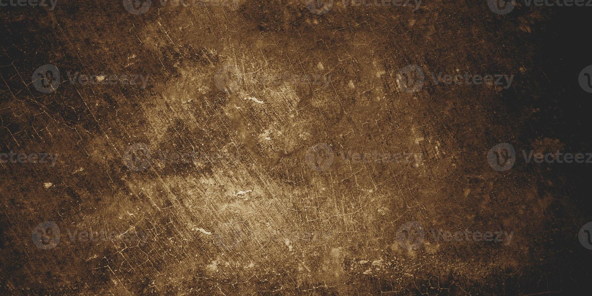 Old concrete wall background, Gold brown concrete has a fibrous for background. photo