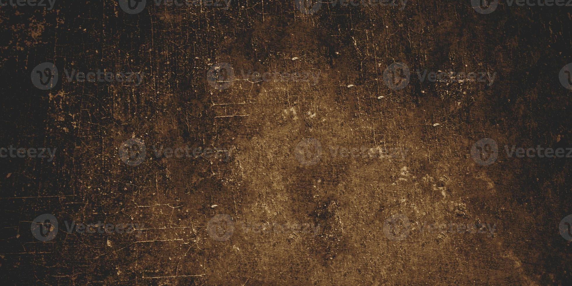 Fondo de muro de hormigón antiguo, el hormigón marrón dorado tiene un fondo fibroso. foto