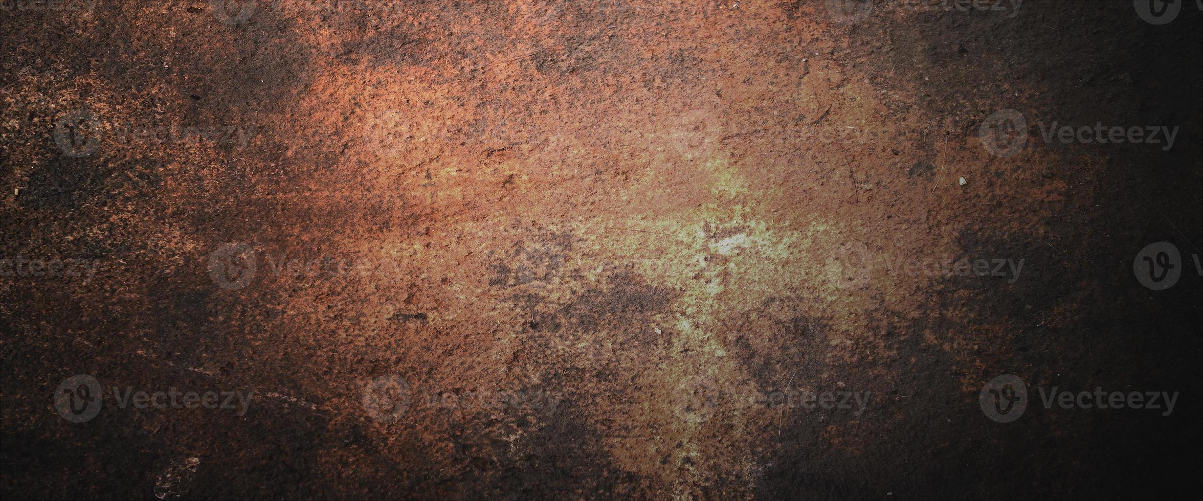 Dark Grunge and Scratched Wall Background Texture photo