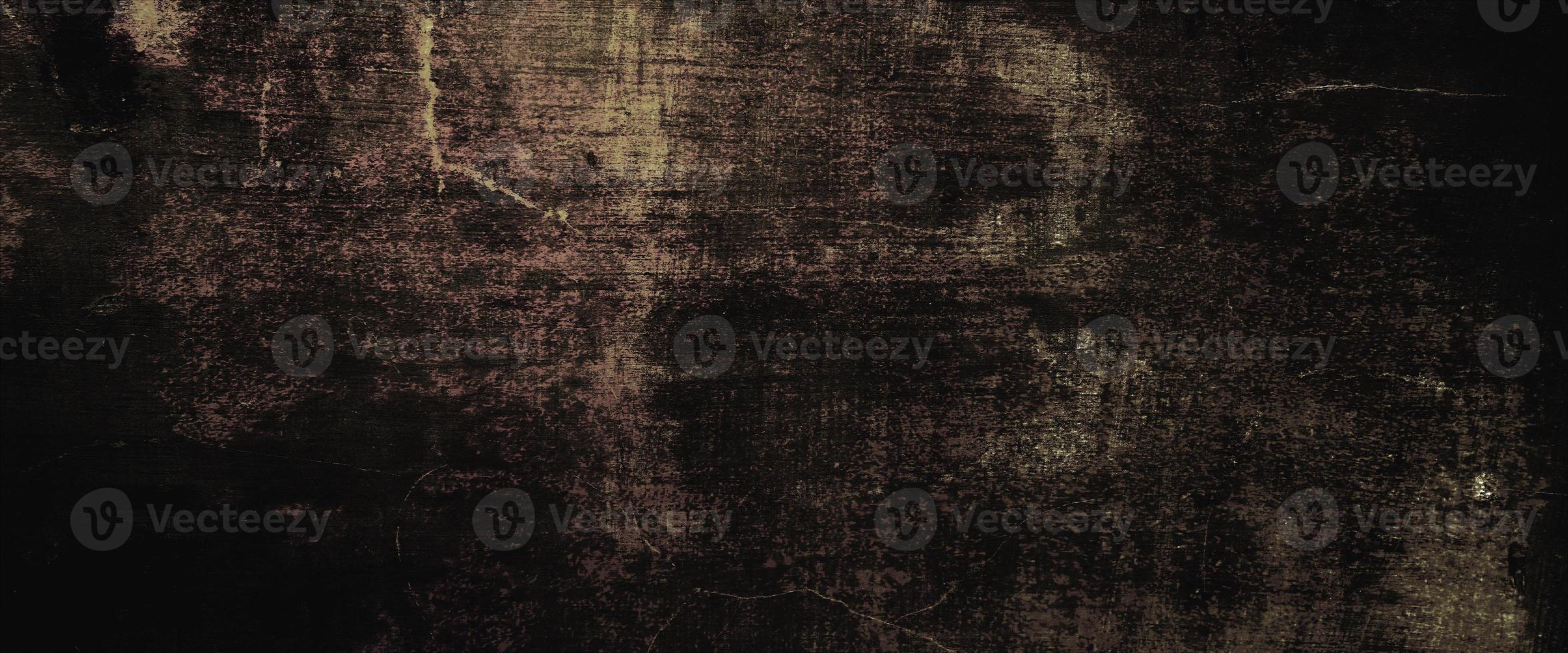 Dark Grunge and Scratched Wall Background Texture photo
