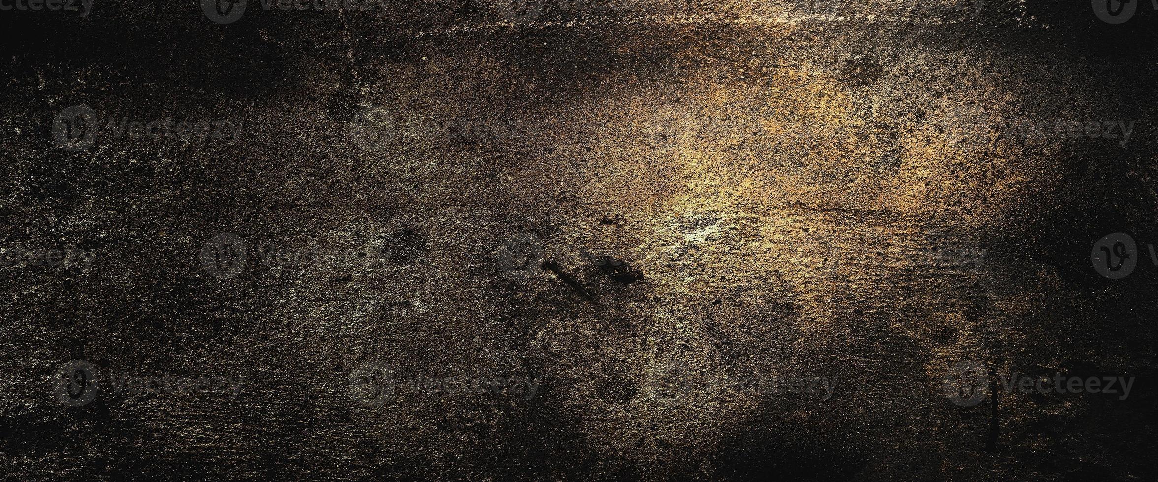 Dark Grunge and Scratched Wall Background Texture photo