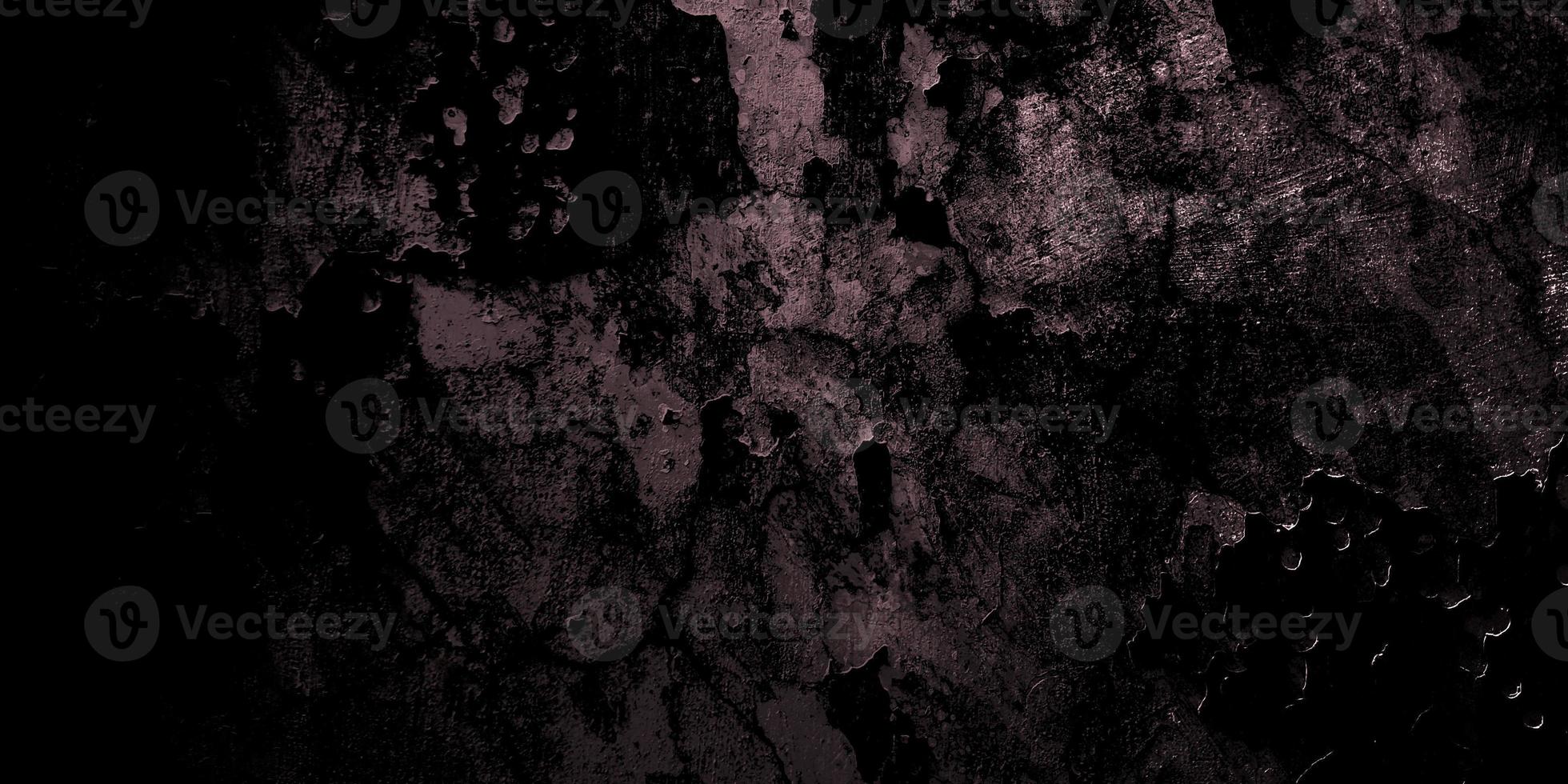 Dark maroon shabby walls. Scary cement texture photo