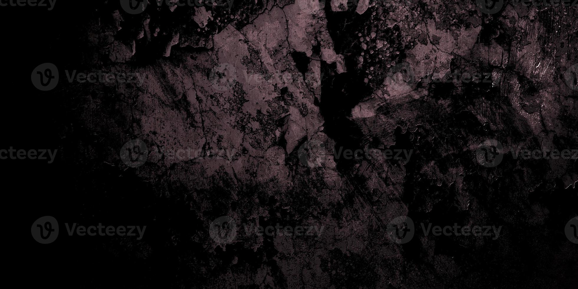 Dark maroon shabby walls. Scary cement texture photo