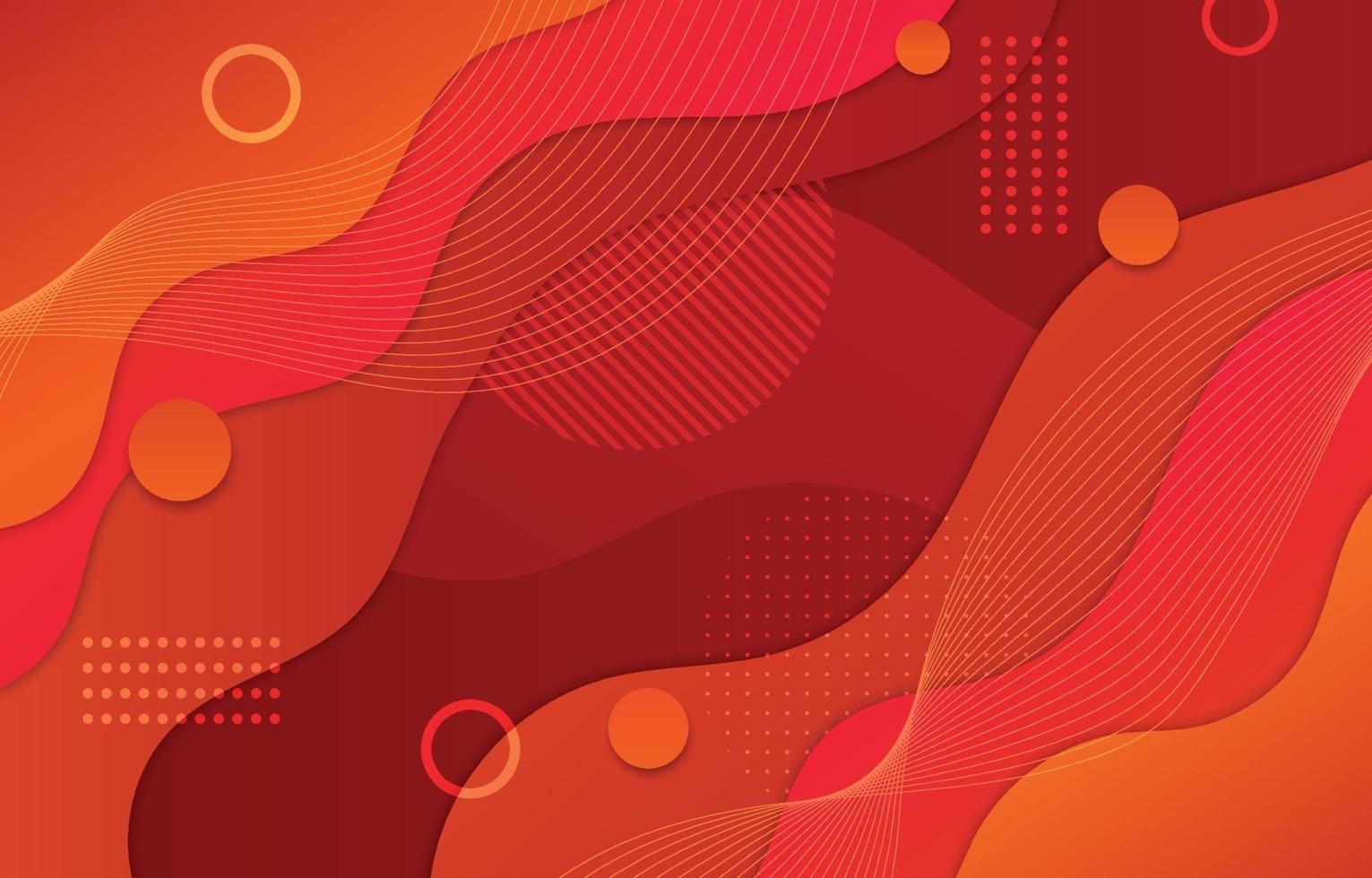 Abstract Red Background vector