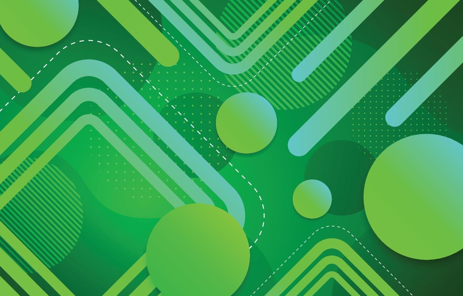 Abstract Green Background vector