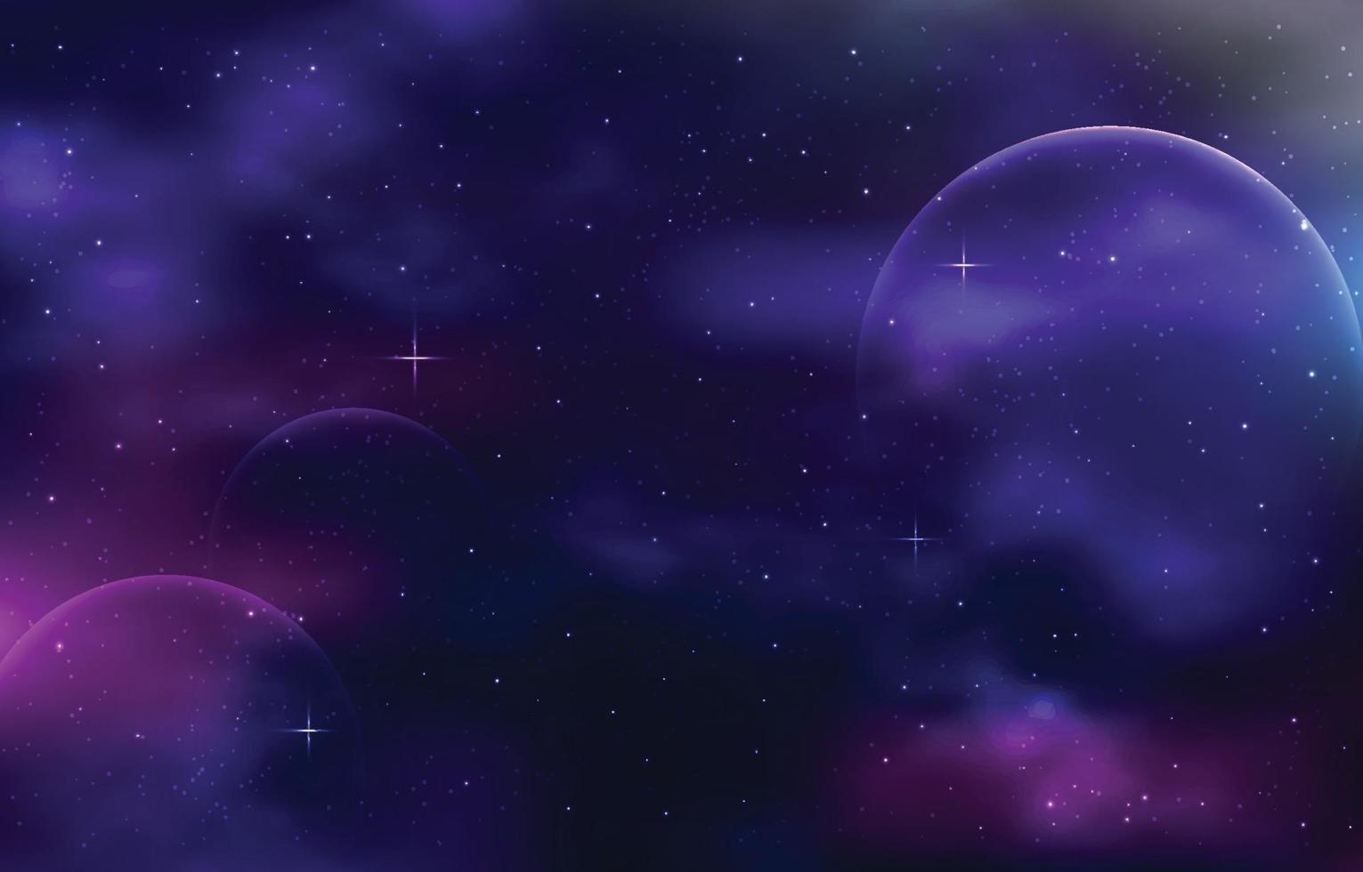 Galaxy Stars Background vector