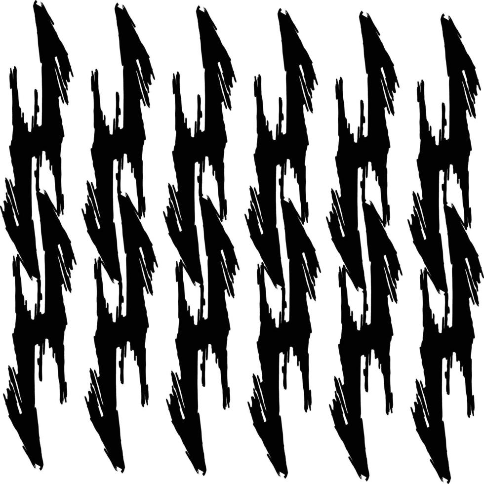 Black Brush Abstract background texture pattern design vector illustration.