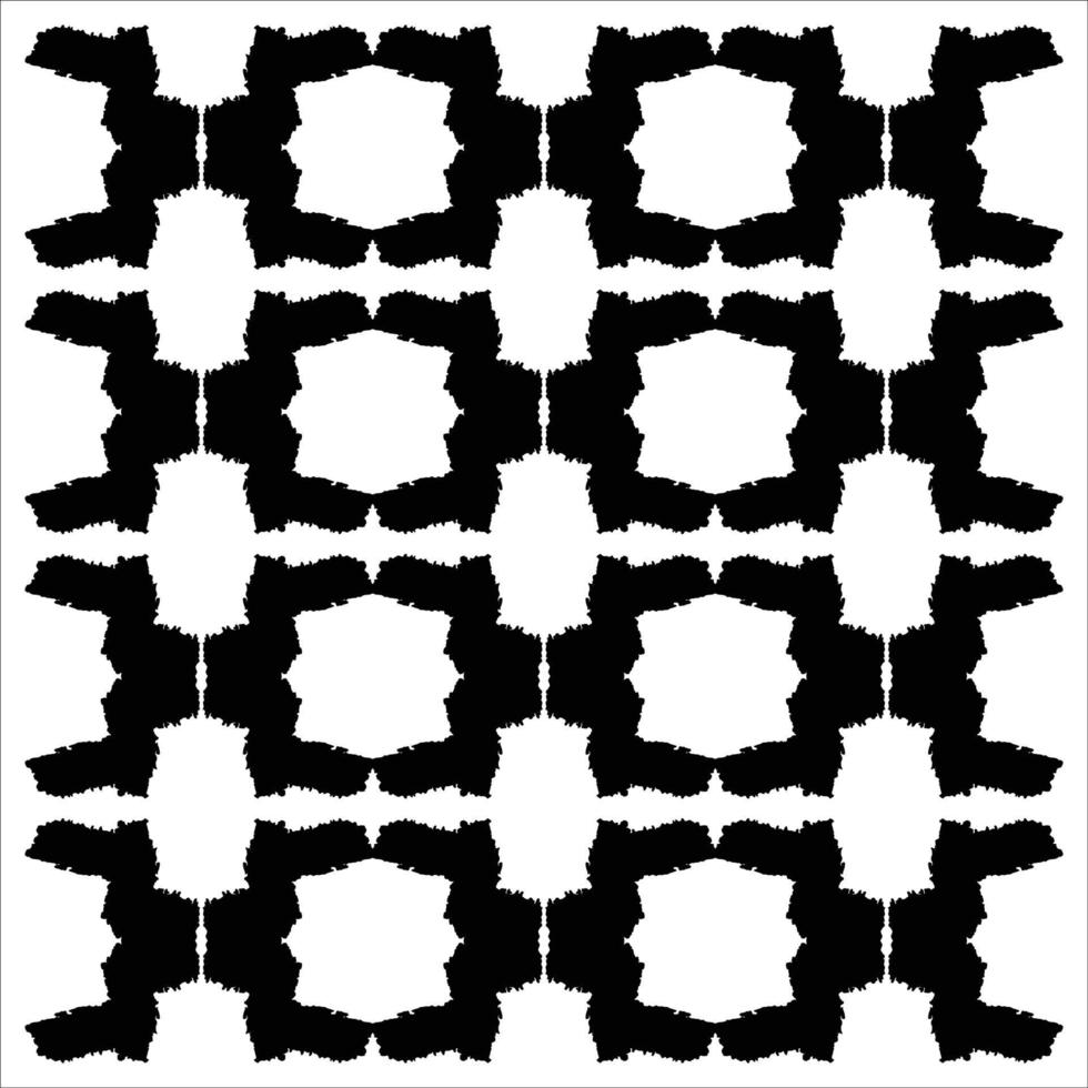 Ilustración de vector de diseño de patrón de textura de fondo abstracto de pincel negro.