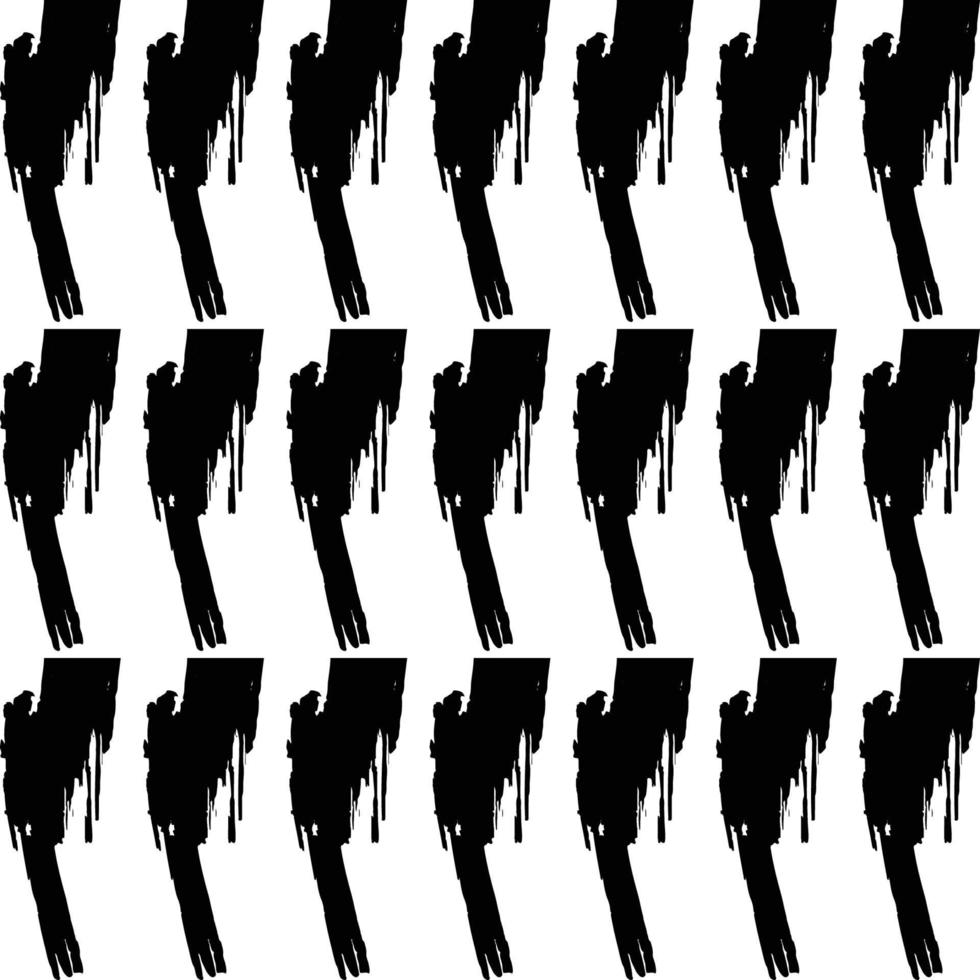Black Brush Abstract background texture pattern design vector illustration.