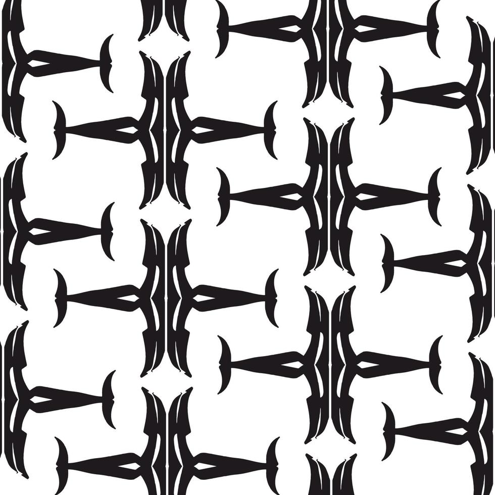 Black Brush Abstract background texture pattern design vector illustration.