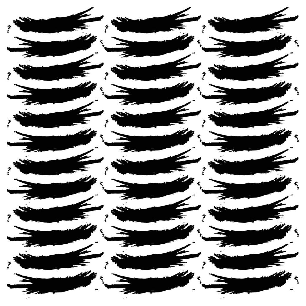 Black Brush Abstract background texture pattern design vector illustration.