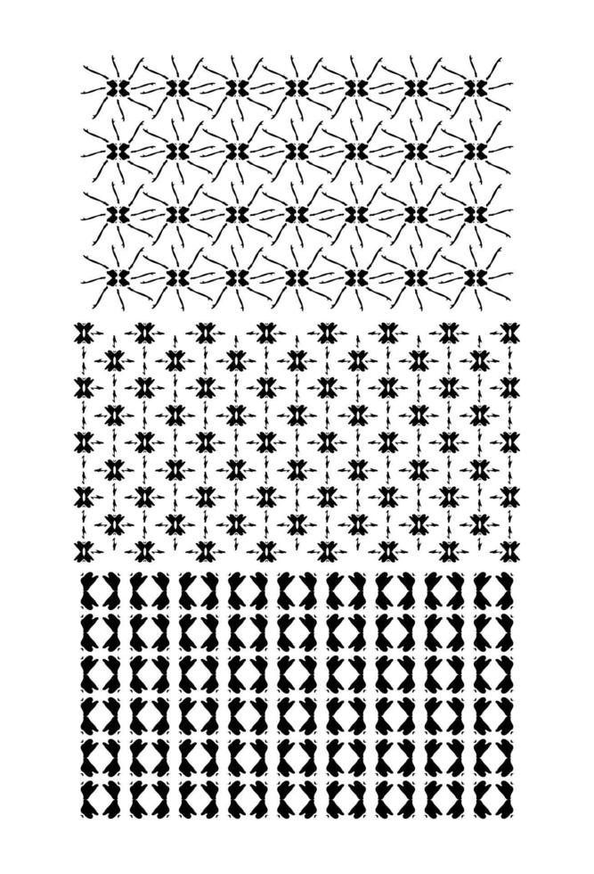 Set Abstract background texture pattern design vector illustration.