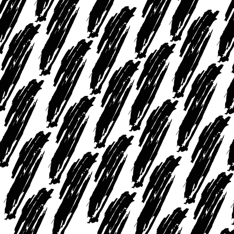 Black Brush Abstract background texture pattern design vector illustration.
