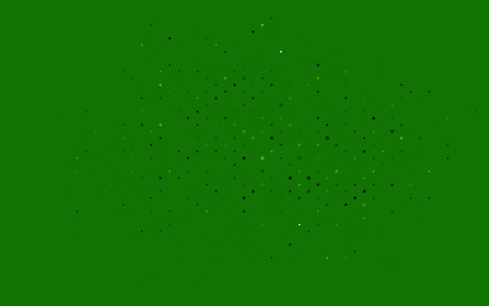 Light Green vector template with circles.