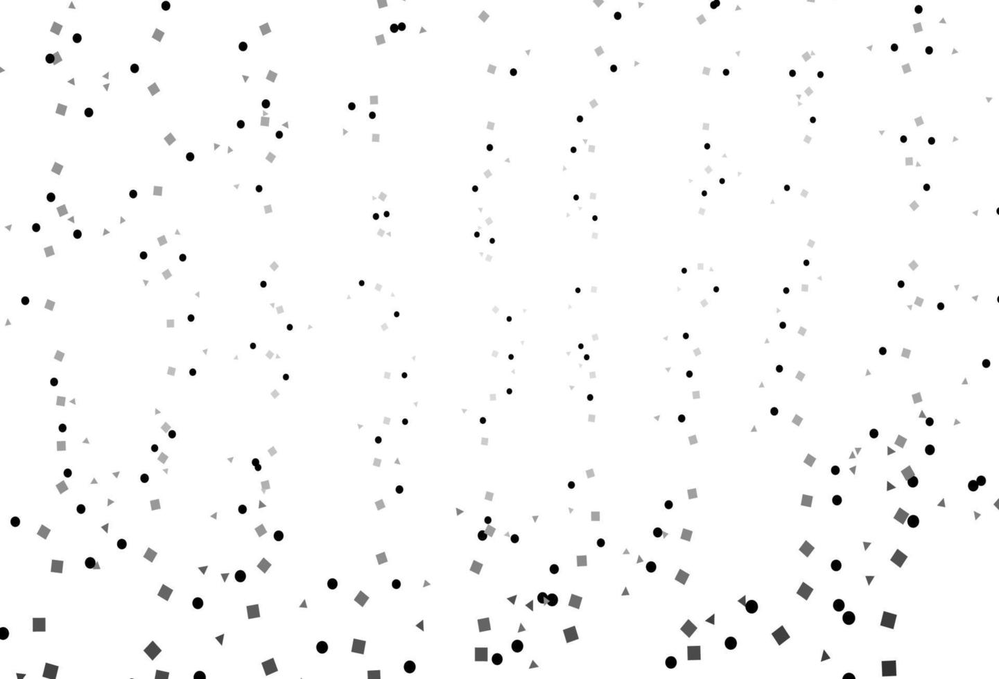 Light Silver, Gray vector backdrop with lines, circles, rhombus.