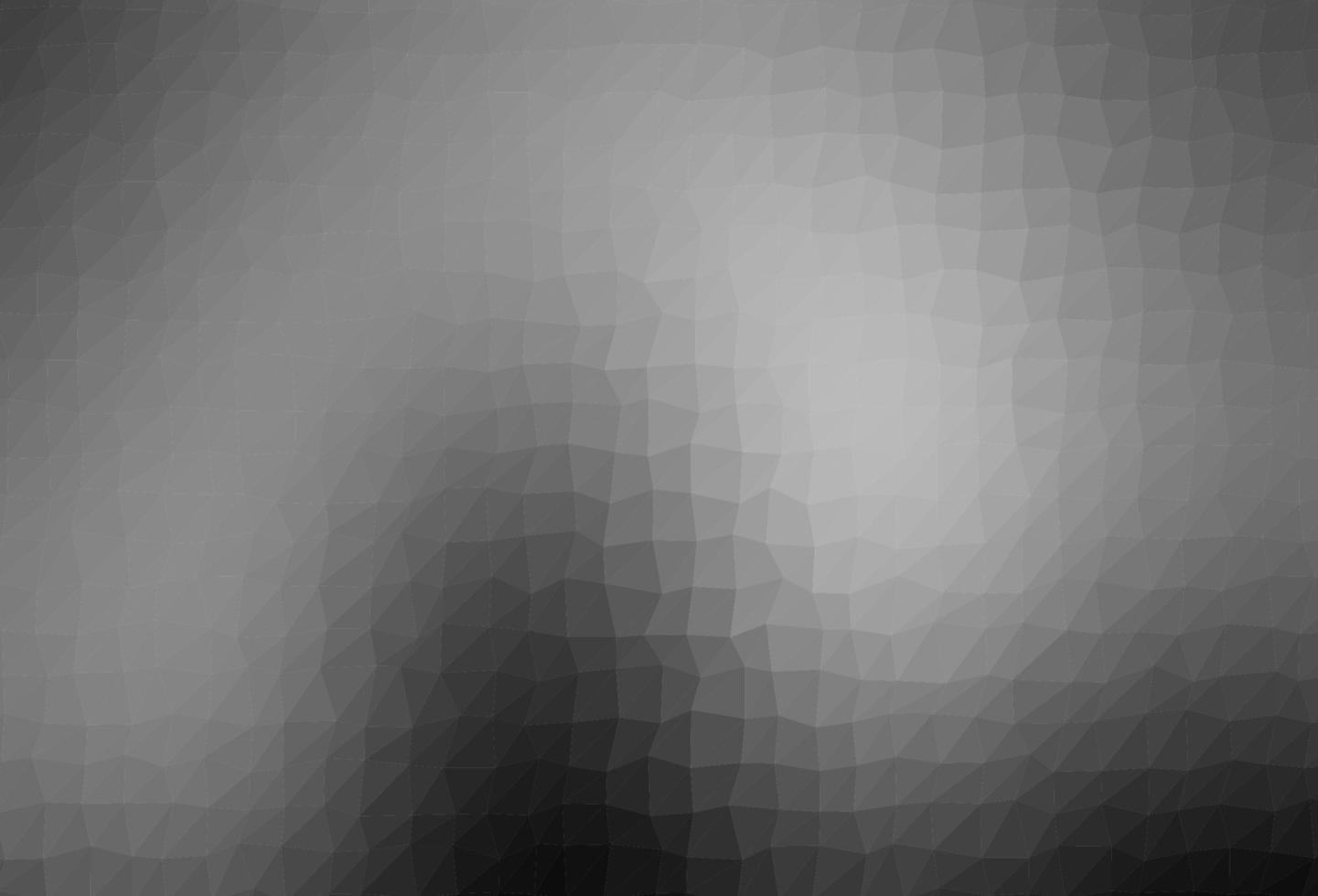 Fondo poligonal de vector gris plateado claro.
