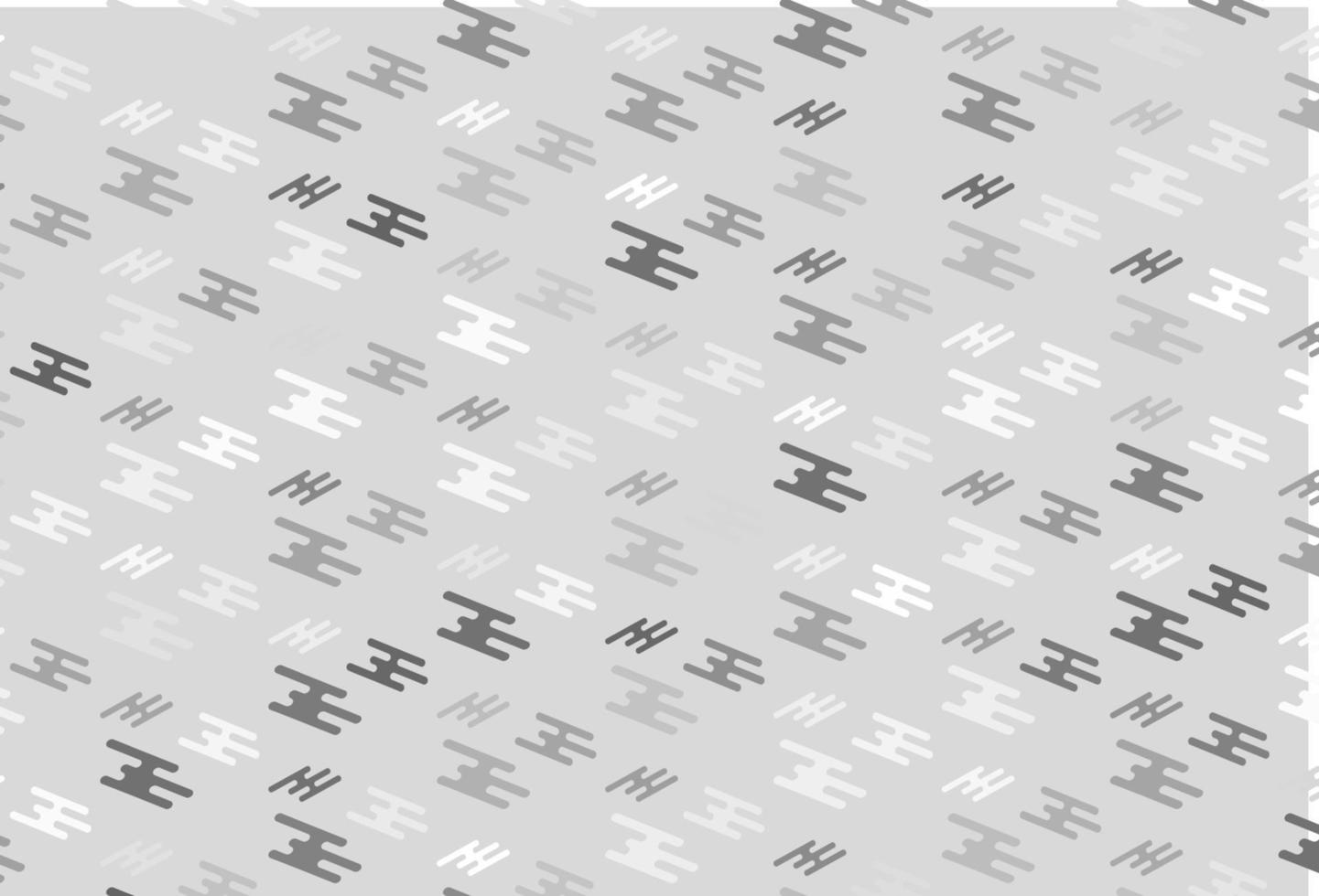 Light Silver, Gray vector background with straight lines.