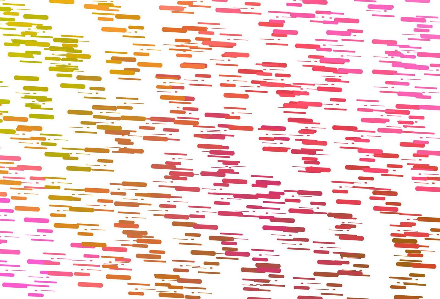 Light Red, Yellow vector template with repeated sticks.