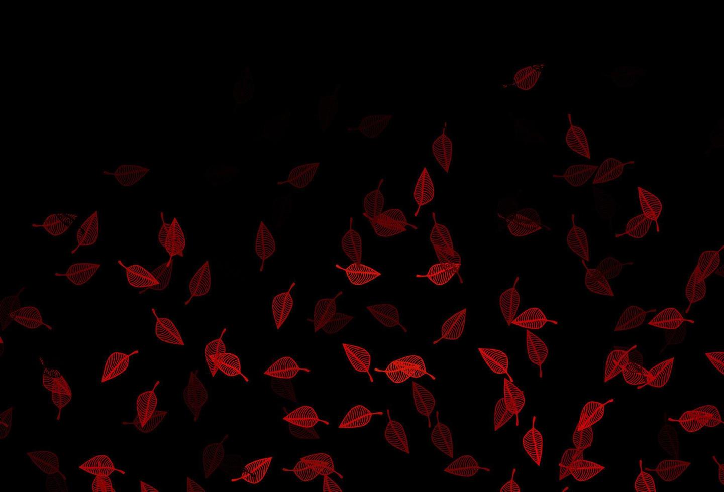 Dark Red vector sketch cover.