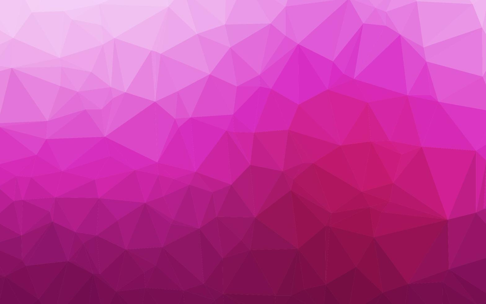 vector de color rosa claro brillante patrón triangular.