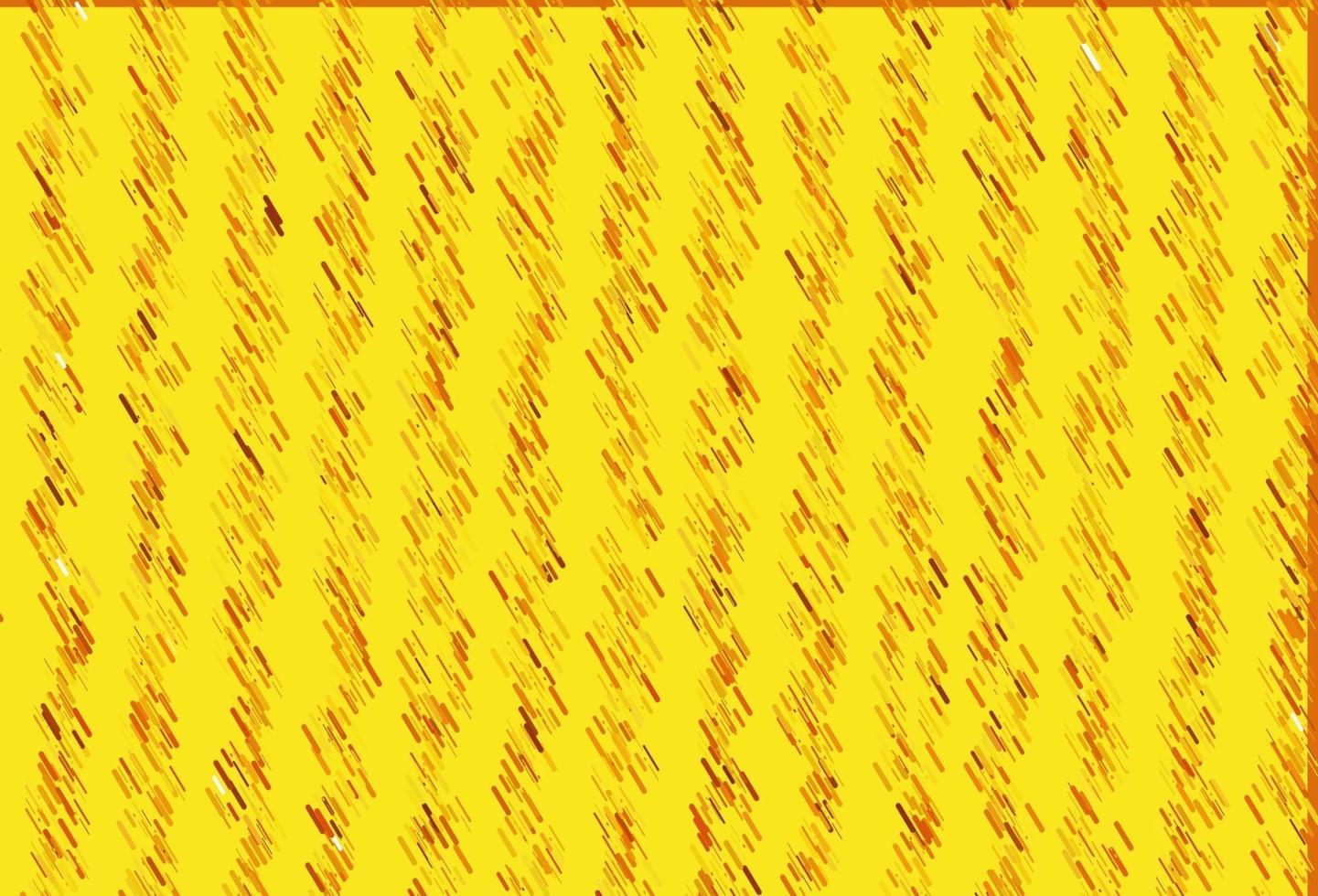 Light Orange vector template with repeated sticks.