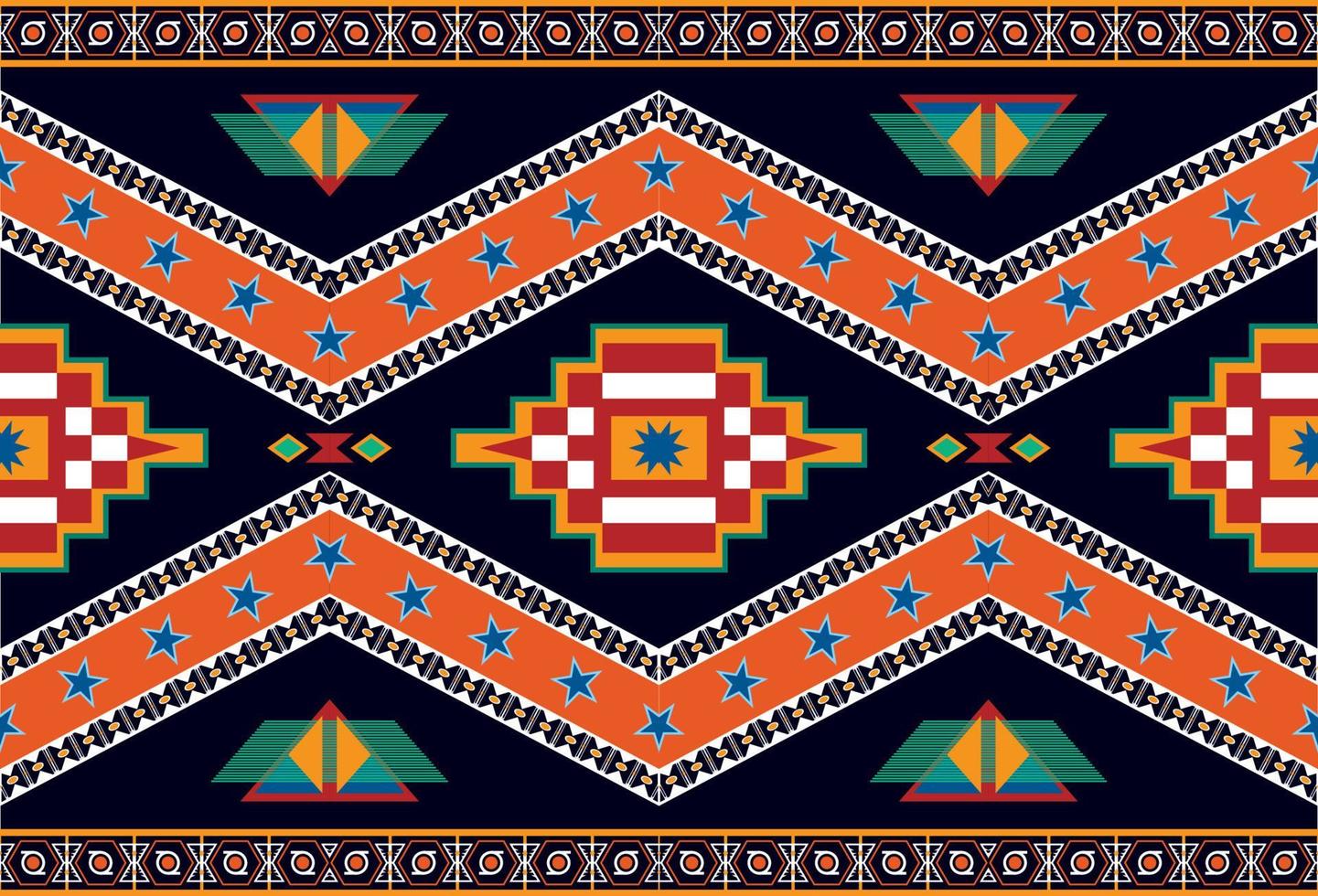 ethnic pattern or geometric, polygonal repeating overlay on black background. design to be printed on the cloth or fabric. vector
