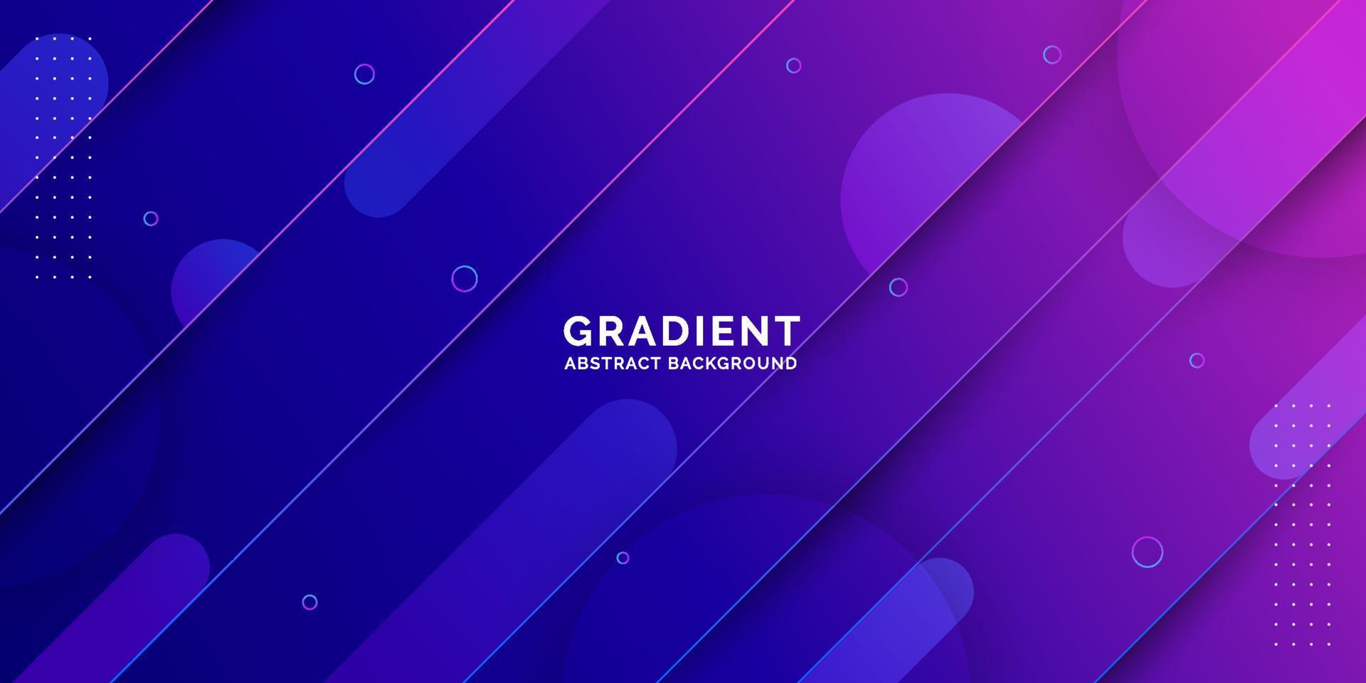 Gradient Abstract Background, Blue and Purple Abstract Backgrounds vector
