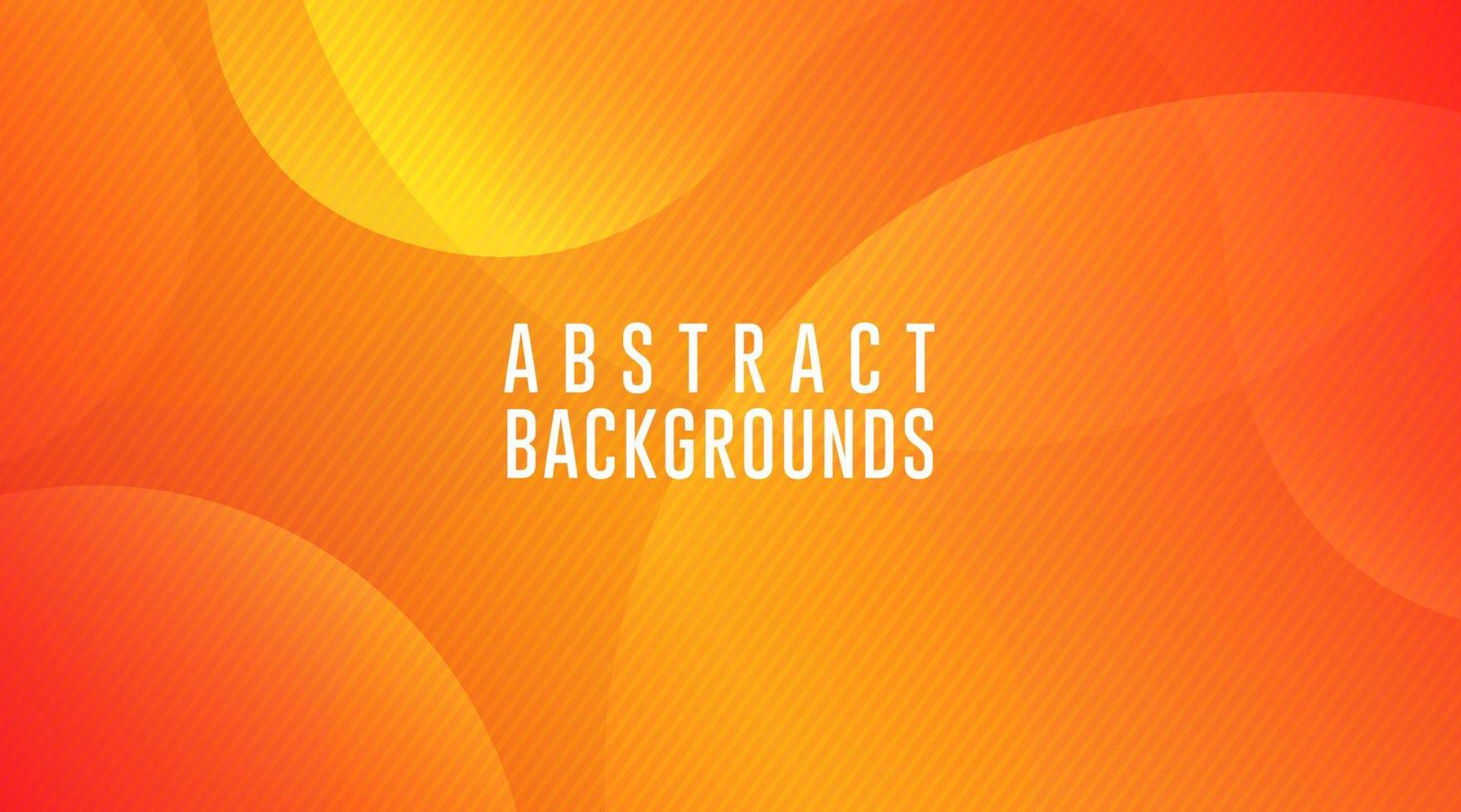 Gradient Abstract Background, Full color abstract background, Orange Background vector