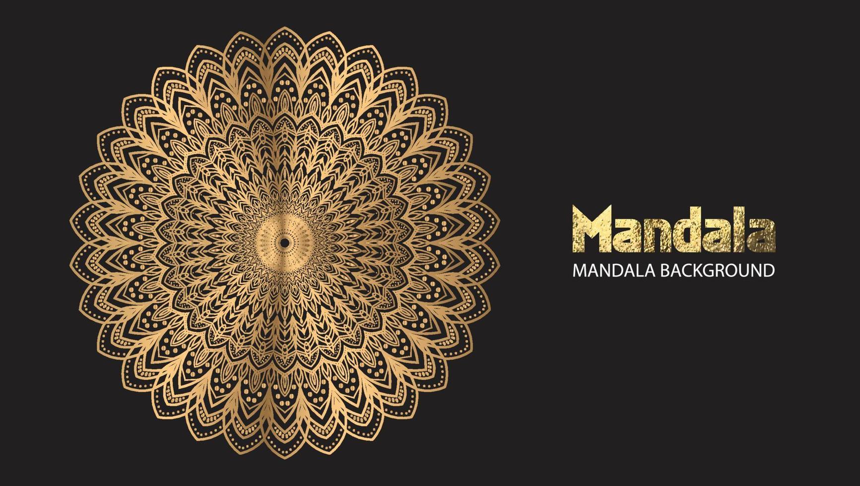 diseño de mandala mandala vector redondo