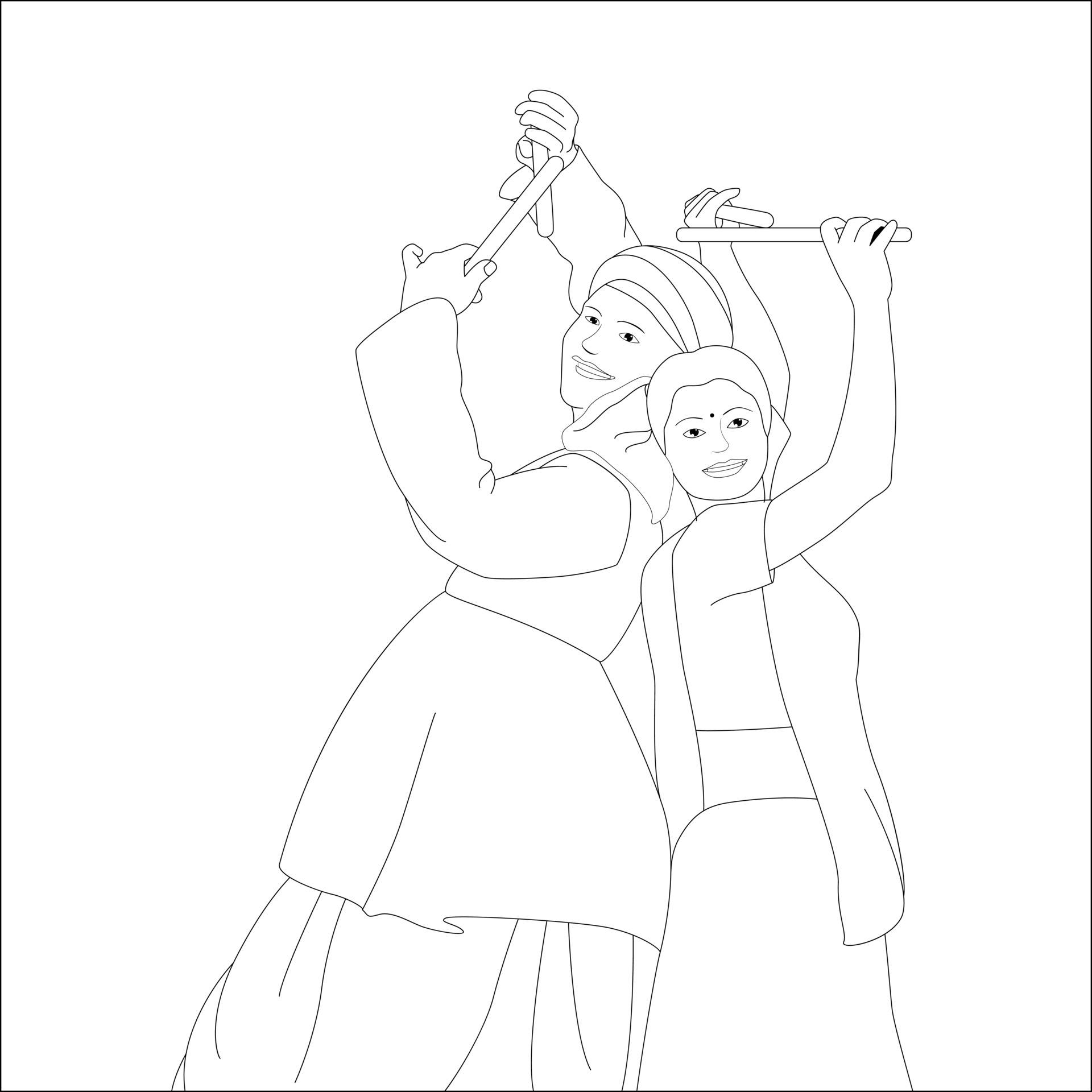 Navratri coloring pages coloring pages