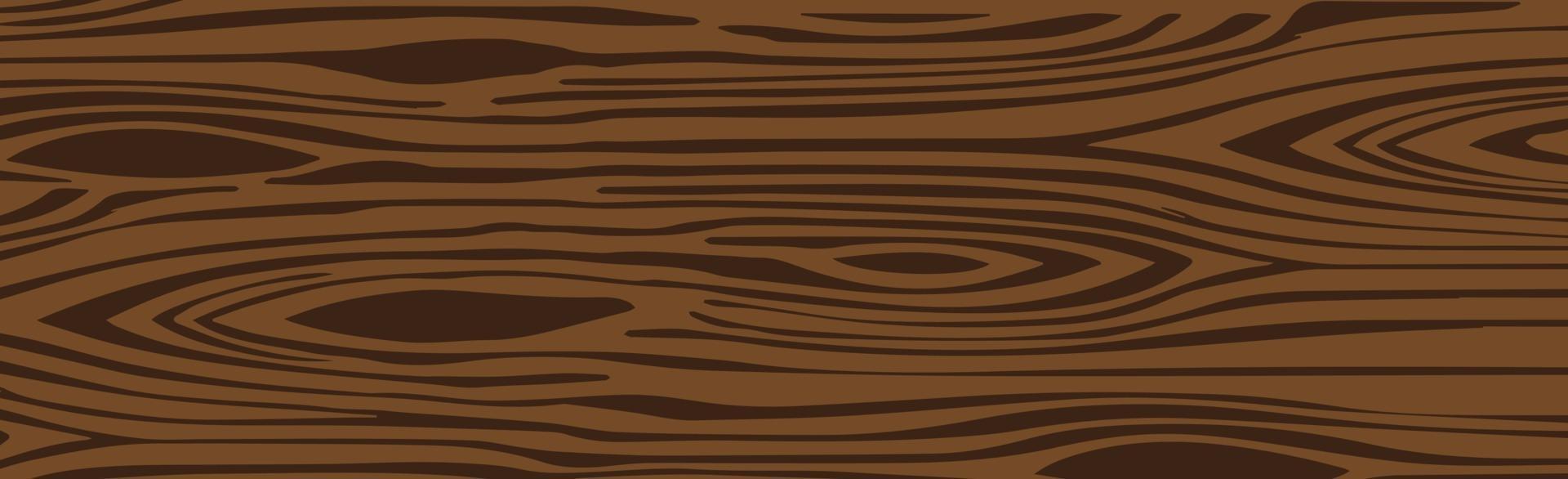 Realistic texture pattern of dark wood, background - Vector