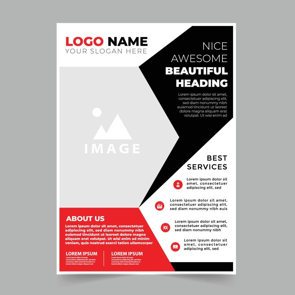 Business Flyer Design vector