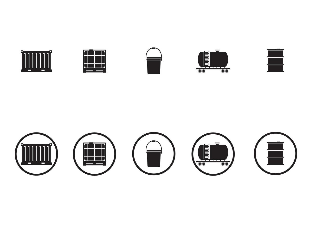 vector industrial icons