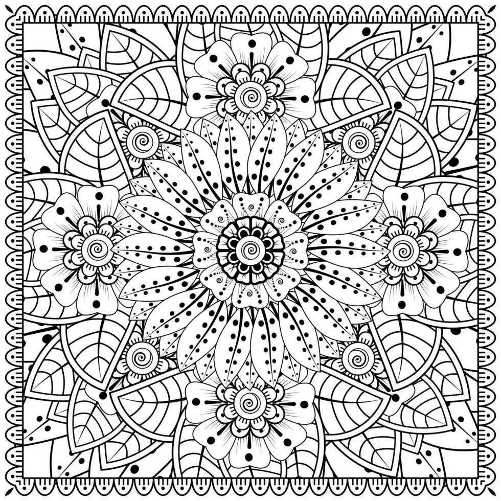 Square Mandala Vector Art, Icons, and Graphics for Free Download