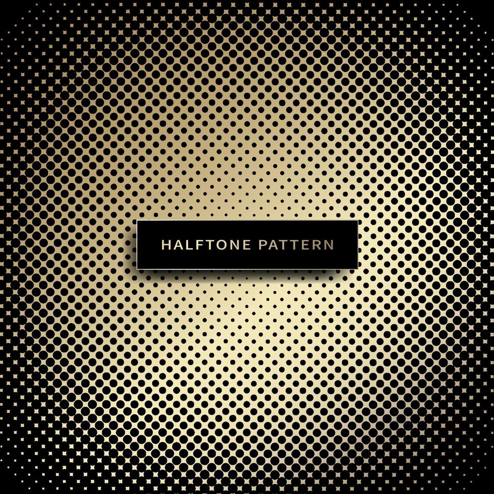 Halftone dots design, halftone background vector